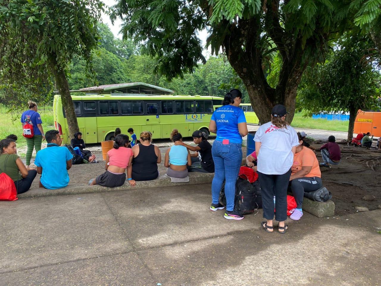 MSF teams assisting migrants in Costa Rica