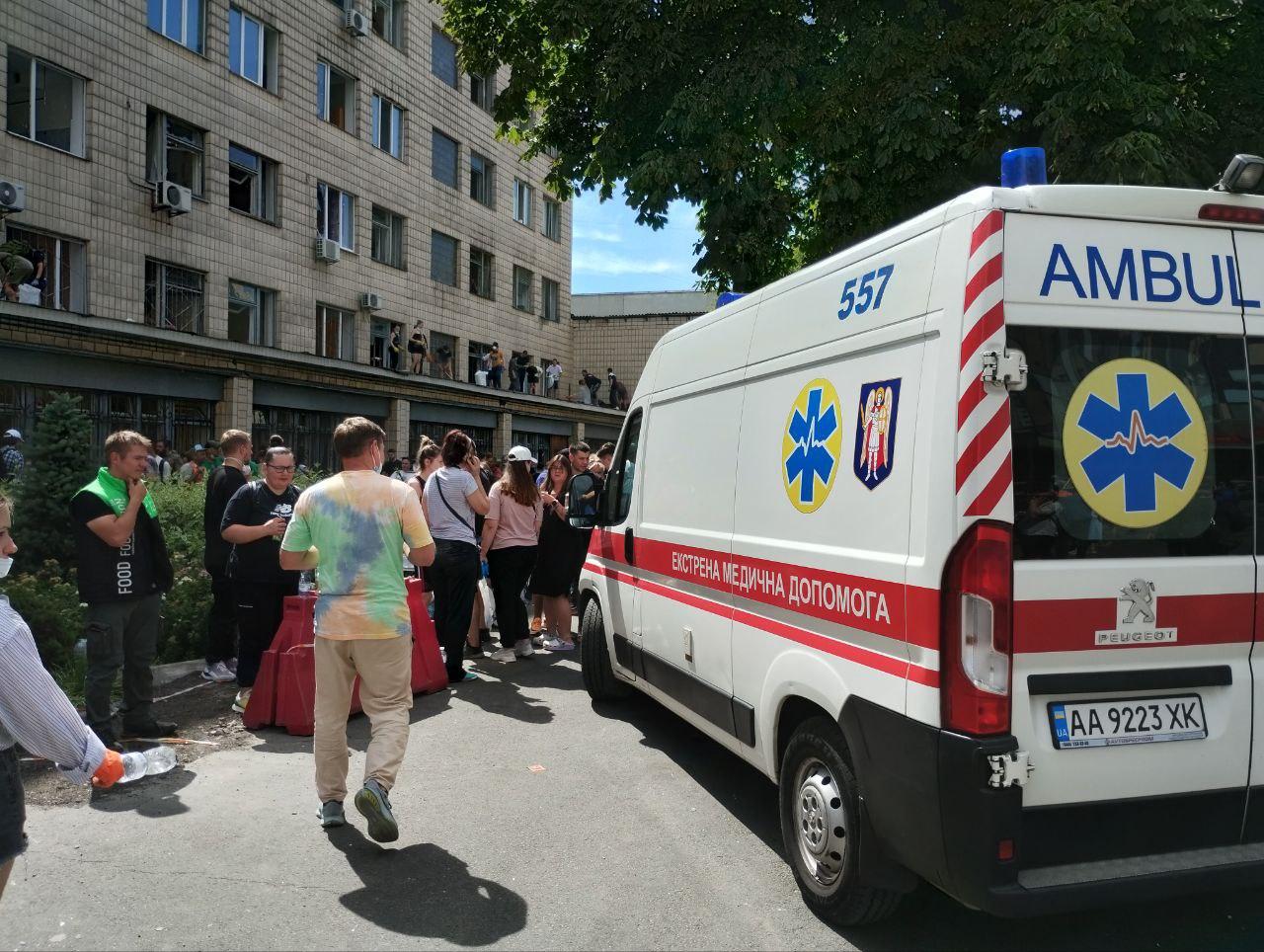Attack on Okhmatdyt Children's Hospital in Kyiv. Ukraine, 8 July 2024.